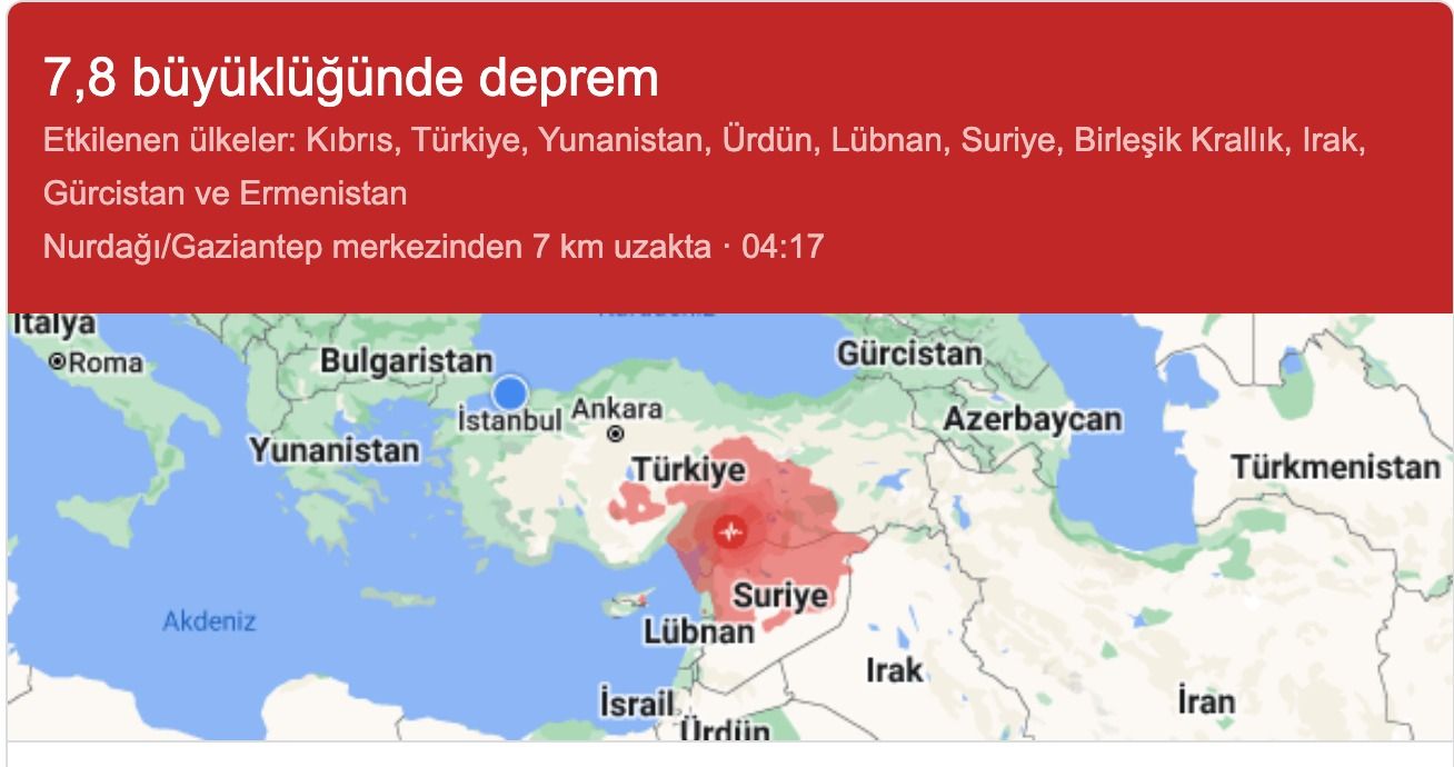 Geçmiş Olsun Türkiye!..